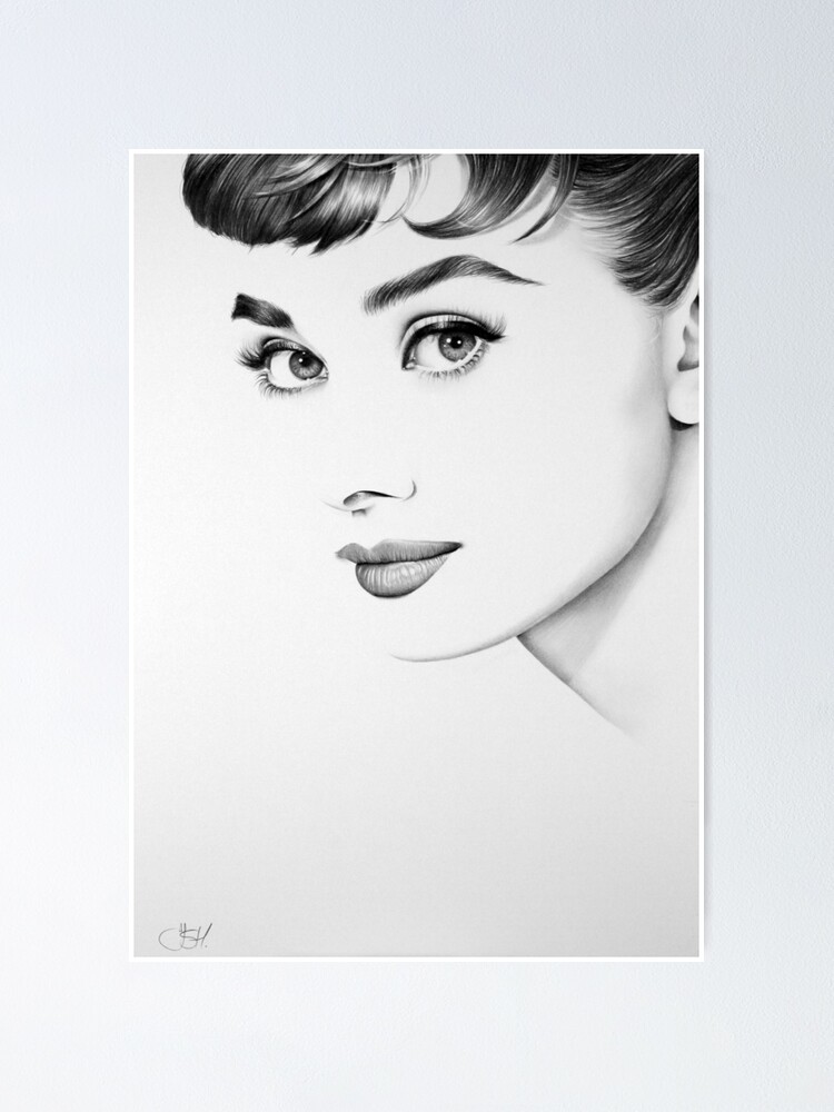 How to Draw Audrey Hepburn - DrawingNow