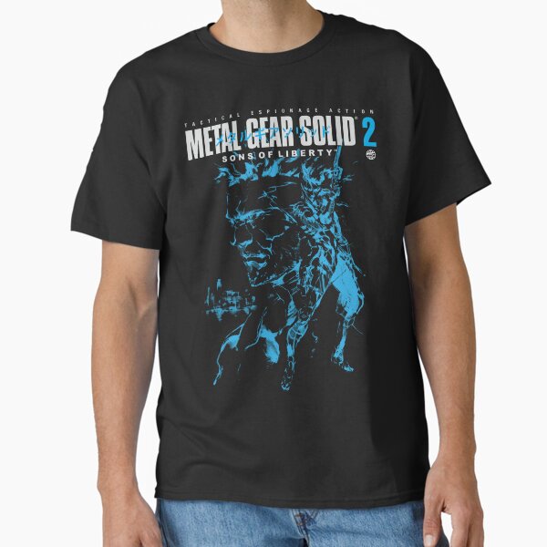 Item preview, MGS2 - Snake and Raiden Cover (Blue Version) designed and sold by prestigeapparel.