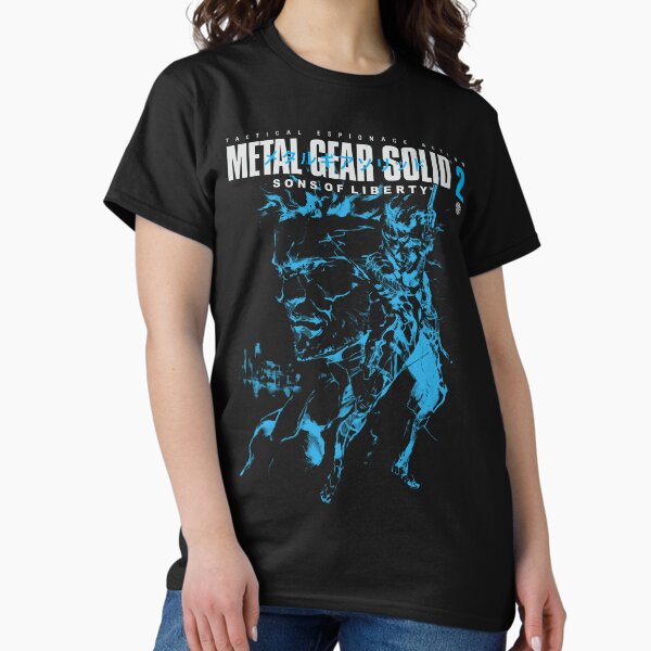Item preview, MGS2 - Snake and Raiden Cover (Blue Version) designed and sold by prestigeapparel.