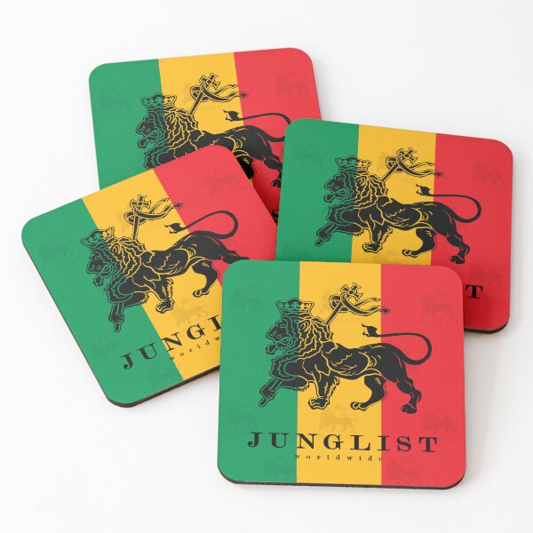 Item preview, Junglist Worldwide Movement ( Lion of Judah 3 Colors ) designed and sold by WULFLAND ARTS.