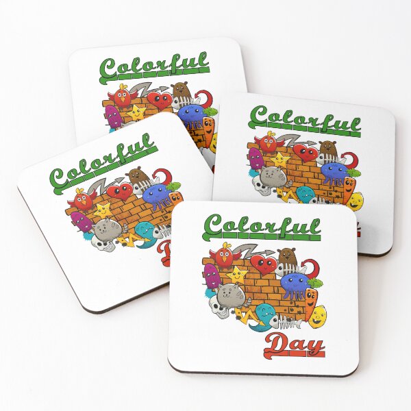 Item preview, Animals in cartoon style in a colorful day designed and sold by Goliardika-Shop.