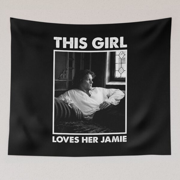 Item preview, This Girl Loves Her Jamie Classic Gift Fan designed and sold by OutlanderVitale.