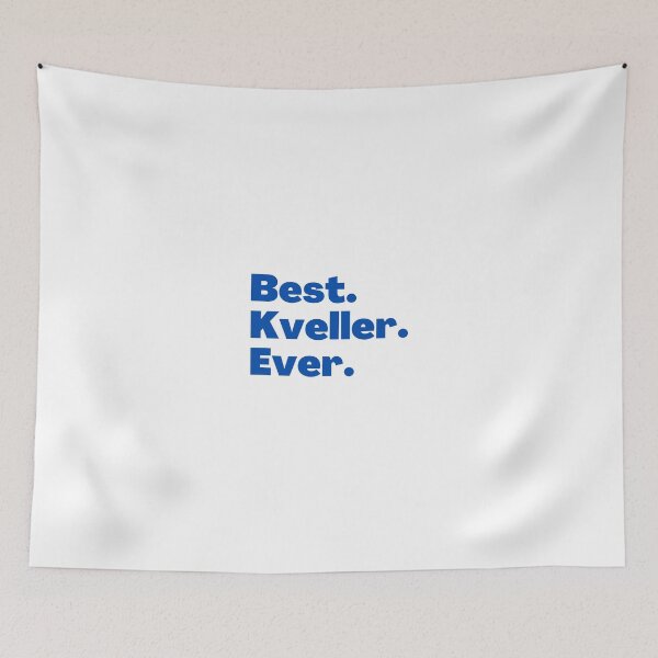 Item preview, Best Kveller Ever blue designed and sold by NJGDesigns.
