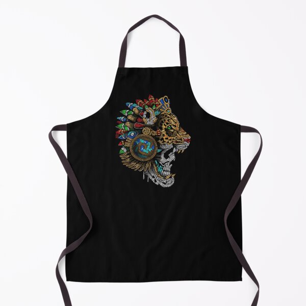 Item preview, jaguar warrior mexico aztec of stitch designed and sold by cat poe.