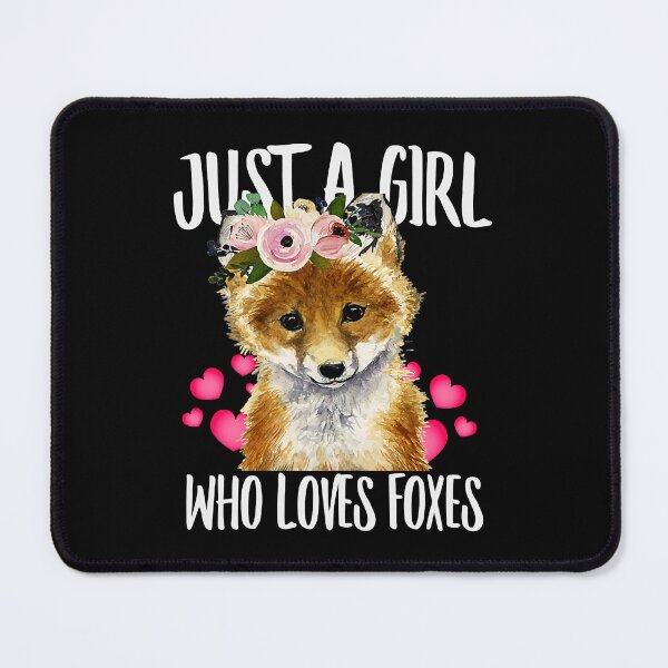 Item preview, Just a Girl Who Loves Foxes designed and sold by PerkinsAarav.