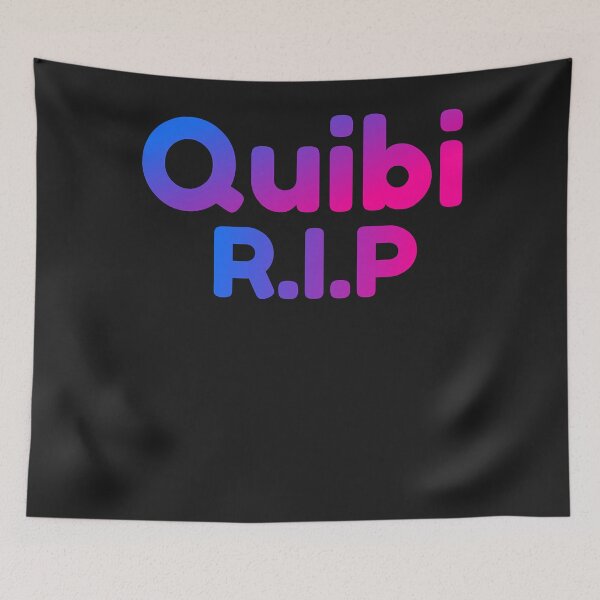 Item preview, Quibi logo rip  essential t shirt designed and sold by RavenTrull.