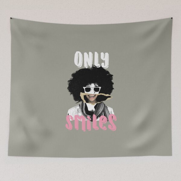Item preview, What's more beautiful in the world than a woman's smile? designed and sold by Goliardika-Shop.