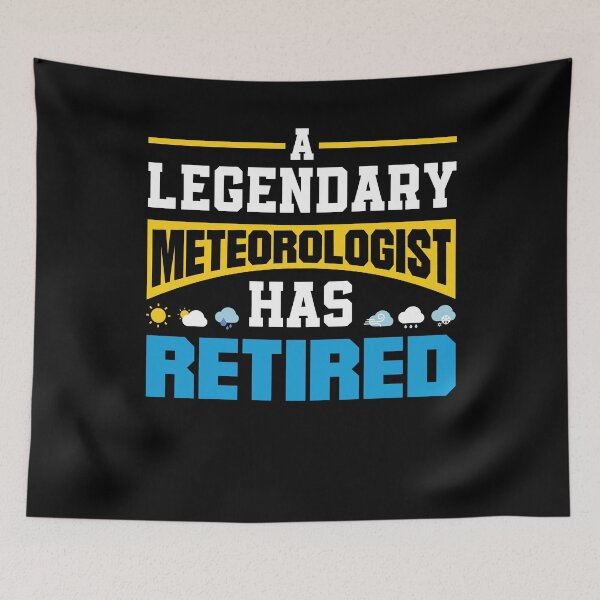 Item preview, Meteorology Weathercaster Retired Meteorologist designed and sold by ShopTheStyle.