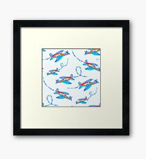 Fun Flying Framed Print