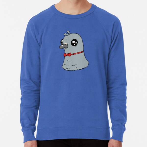 Pigeon with Bowtie Lightweight Sweatshirt
