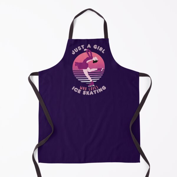 Item preview, Just a girl who loves ice skating designed and sold by TMBTM.
