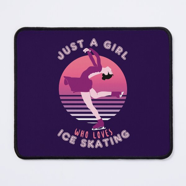 Item preview, Just a girl who loves ice skating designed and sold by TMBTM.