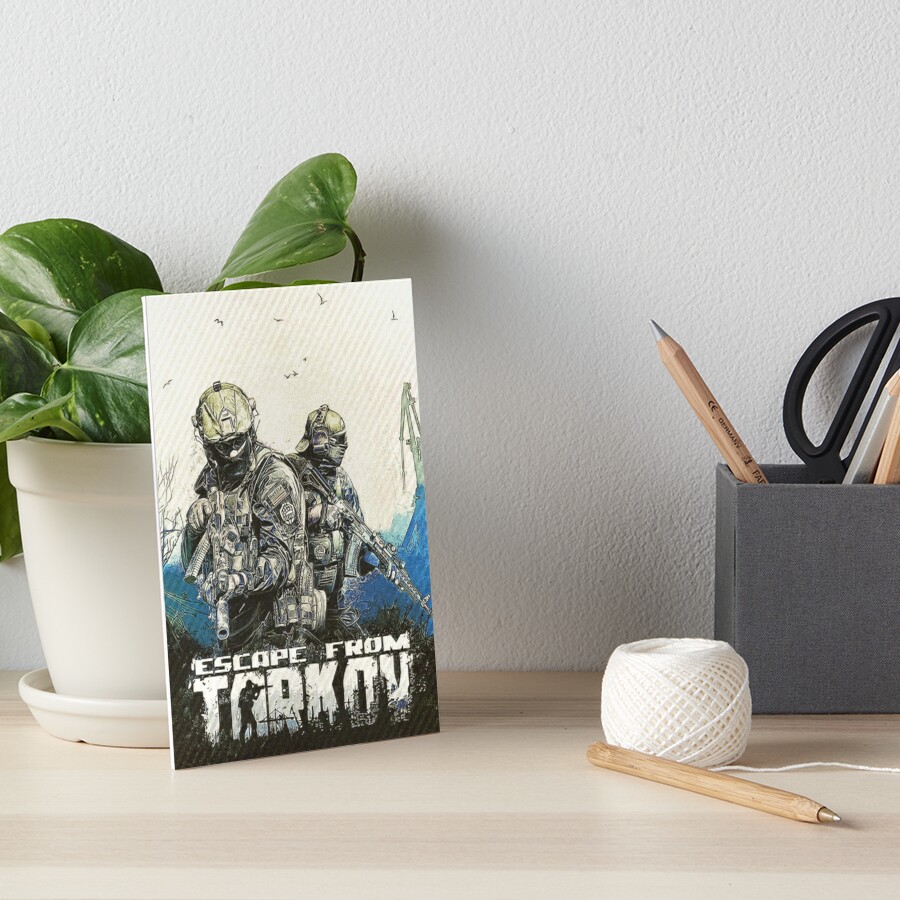 Escape From Tarkov Art Board Print By Kuocebrech Redbubble