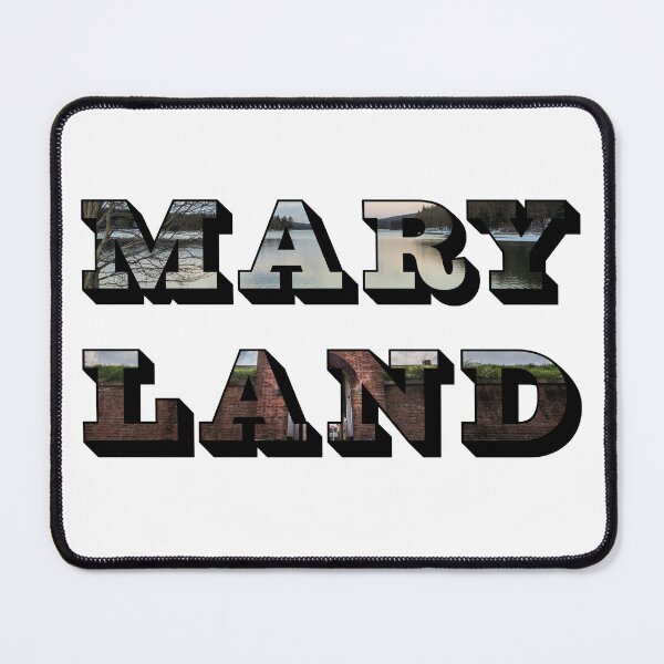 Item preview, Maryland w/ National Landmarks designed and sold by Pajamurai.