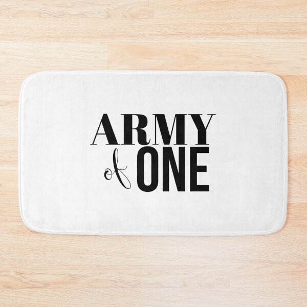 Item preview, Army of One   designed and sold by SapphireCheeks.