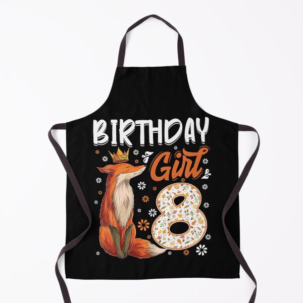 Item preview, Fox Animal Lovers 8th Birthday Girl Fox B-day 8 Year Old designed and sold by PerkinsAarav.