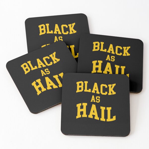 Item preview, black as hail | black as hail shirt v2 designed and sold by Grafik0.