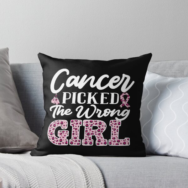 Item preview, Breast Cancer Picked The Wrong Girl - Pink Leopard designed and sold by AliceMoreal.