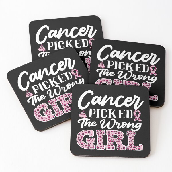 Item preview, Breast Cancer Picked The Wrong Girl - Pink Leopard designed and sold by AliceMoreal.