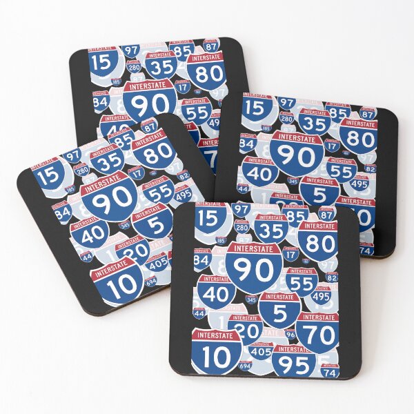 Item preview, Interstate Highway Signs designed and sold by AliceMoreal.