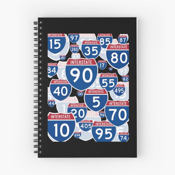 Item preview, Interstate Highway Signs designed and sold by AliceMoreal.