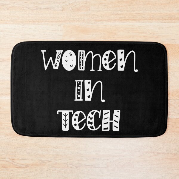 Item preview, Women In Tech - Cute - Black designed and sold by Amerant.