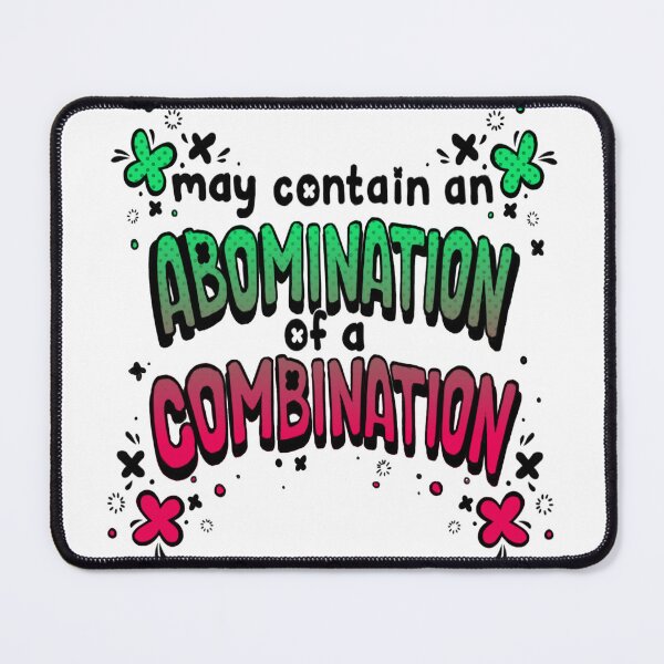 Item preview, May Contain an Abomination of a Combination designed and sold by MysteryTomato.