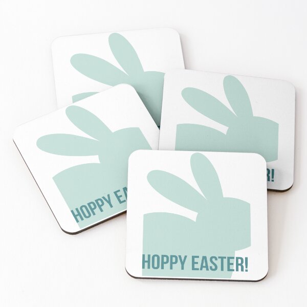 Item preview, Hoppy Easter. Cute Bunny Rabbit Pun Design. Perfect Fun Easter Basket Stuffer. designed and sold by That Cheeky Tee.