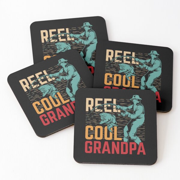Item preview, Cool Grandpa Angling Fish Funny Fisher Fishing designed and sold by bestshirtdesign.