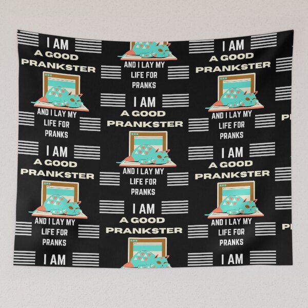Item preview, Happy april fools day I am a good prankster ever  designed and sold by Yaatra.