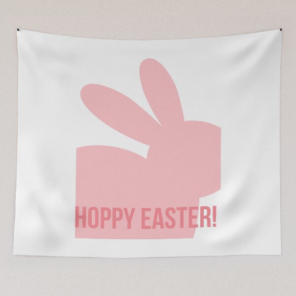 Item preview, Hoppy Easter. Cute Bunny Rabbit Pun Design. Perfect Fun Easter Basket Stuffer. designed and sold by That Cheeky Tee.