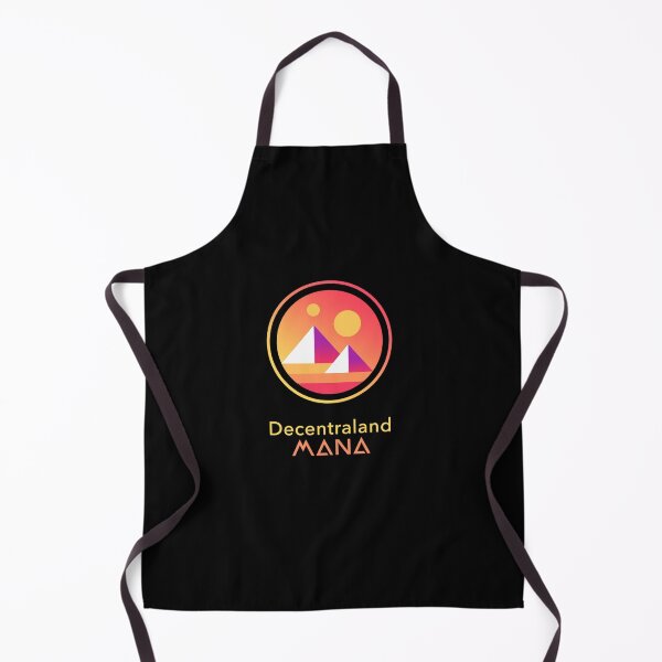 Item preview, MANA crypto DECENTRALAND Polygon Ethereum Blockchain Token Long Sleeve T-Shirt designed and sold by BrammeierOtto.