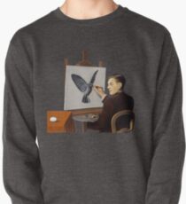 Magritte "Clairvoyance" inspired design Pullover