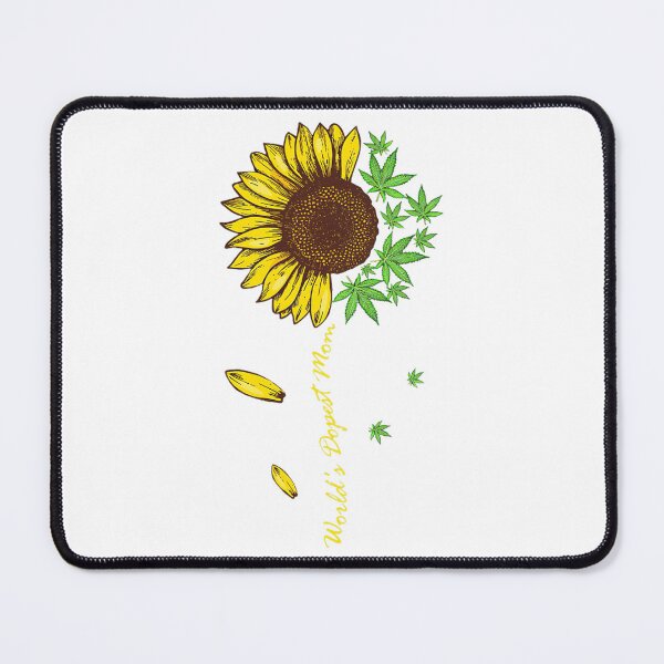 Item preview, World's Dopest Mom Sunflower Weed Cannabis 420 Day designed and sold by MegadoShica.