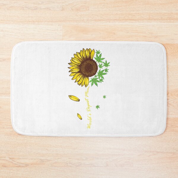 Item preview, World's Dopest Mom Sunflower Weed Cannabis 420 Day designed and sold by MegadoShica.