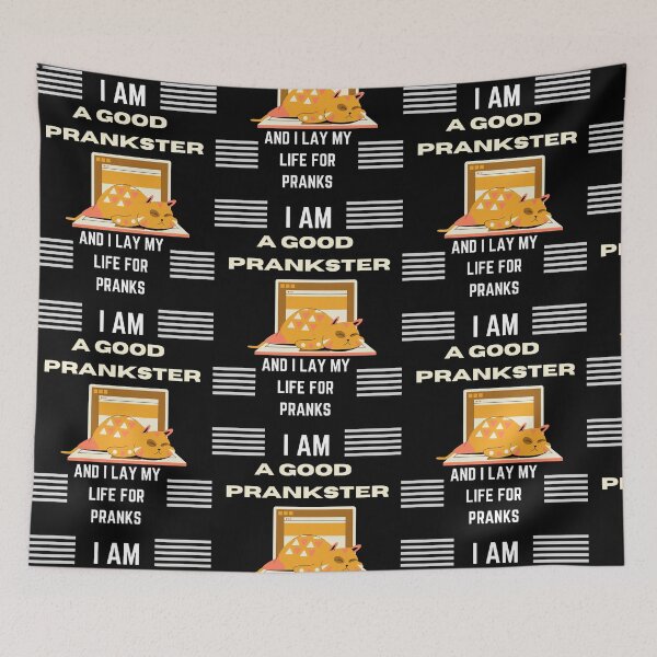 Item preview,  Happy april fools day I am a good prankster ever  designed and sold by Yaatra.