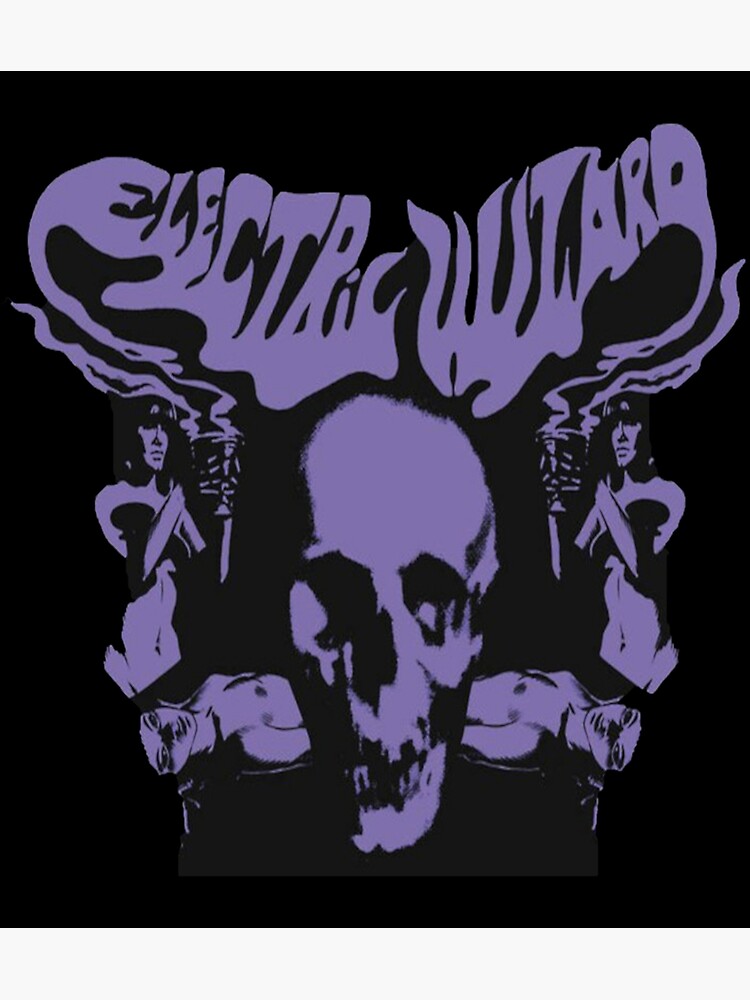 "Electric Wizard Sticker" Poster for Sale by juliannewa Redbubble