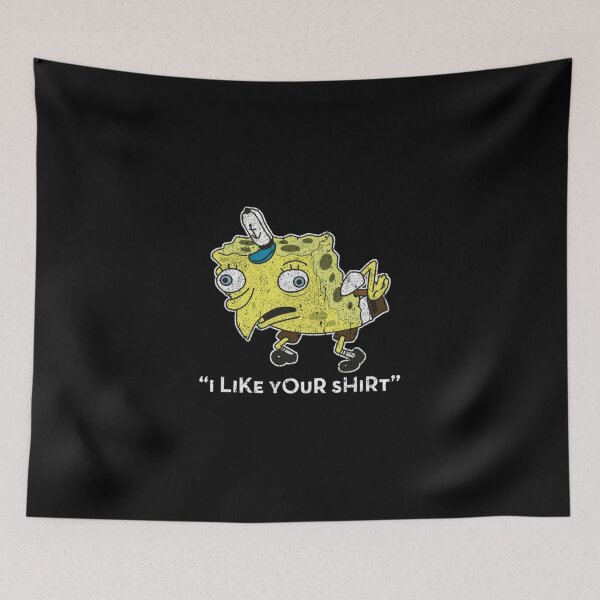 Item preview, Mocking Spongebob Meme Zipped Hoodie designed and sold by rikazr6sr1.