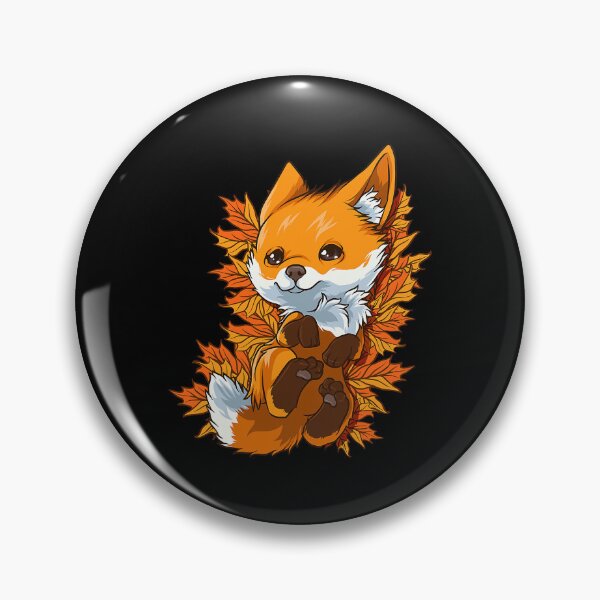 Artikelvorschau, Roter Waldfuchs-Baby-Tier-Herbst-Fall-Blätter entworfen und verkauft von PerkinsAarav.