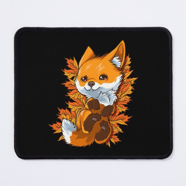 Item preview, Red Forest Fox Baby Animal Autumn Fall Leaves designed and sold by PerkinsAarav.