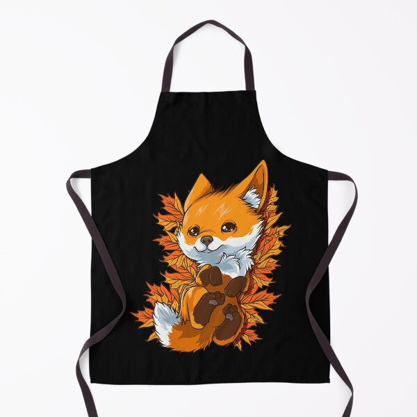 Item preview, Red Forest Fox Baby Animal Autumn Fall Leaves designed and sold by PerkinsAarav.
