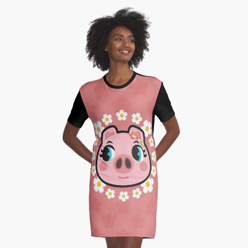 "GALA ANIMAL CROSSING" Graphic T-Shirt Dress by ...