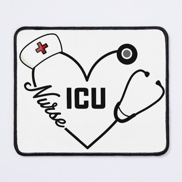 Item preview, Heart Stethoscope ICU Nurse designed and sold by Meggie179.