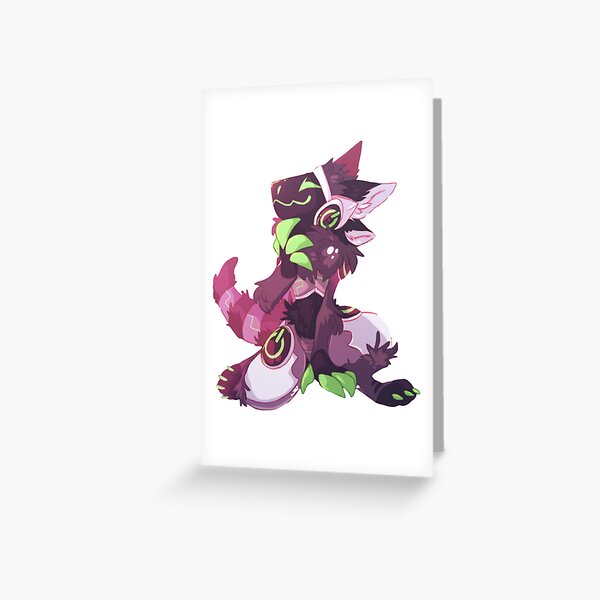 Protogen Mask | Greeting Card