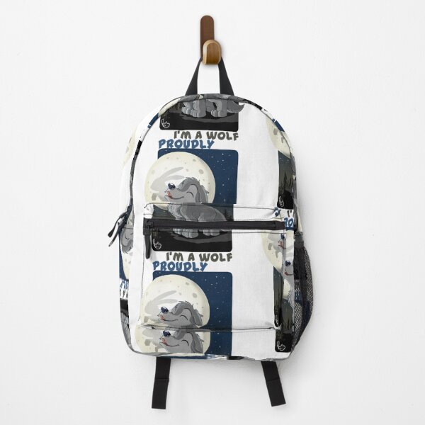 Item preview, Proudly I_m a wolf designed and sold by ArtTravel2303.