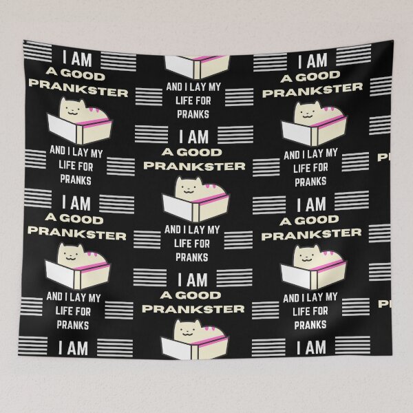 Item preview, Happy april fools day I am a good prankster ever  designed and sold by Yaatra.