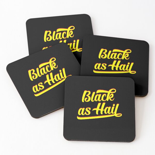 Item preview, black as hail | black as hail shirt v6 designed and sold by Grafik0.