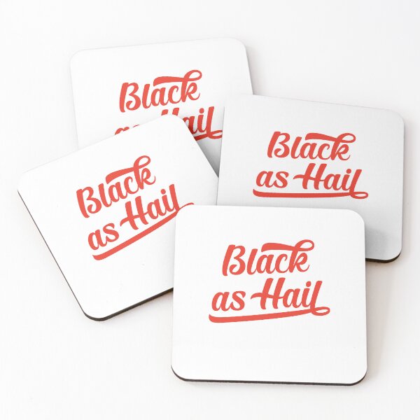 Item preview, black as hail | black as hail shirt v7 designed and sold by Grafik0.