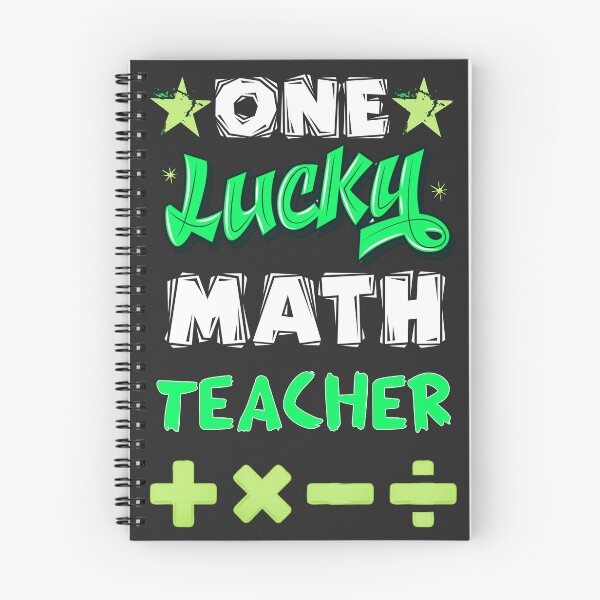 Item preview, One lucky math teacher  designed and sold by SidTastic .