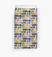 Playbill Collage Duvet Cover